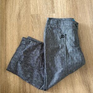 Derek Lam Organic Cotton Capri Pants Career Minimalist Quiet Luxury Old Money